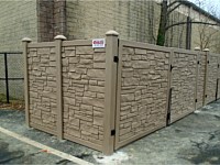 <b>Simtek Commercial Dumpster Enclosure</b>